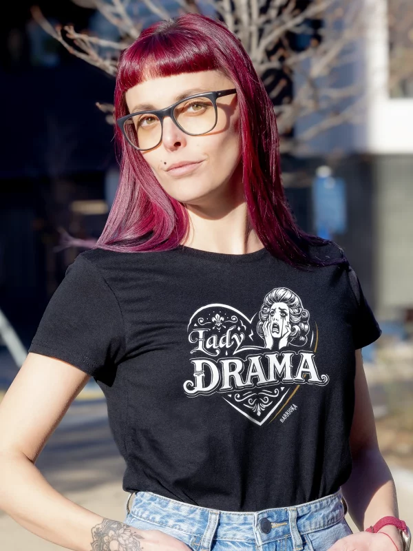 Camiseta "Lady Drama"