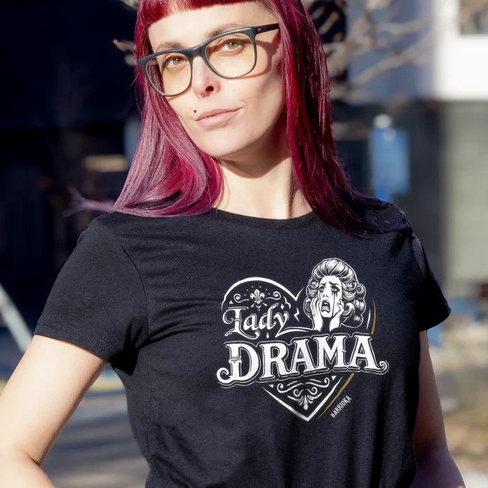 Camiseta "Lady Drama"