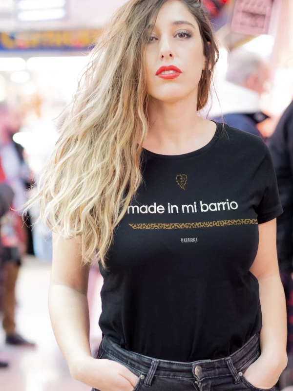 Camiseta "made in mi barrio"