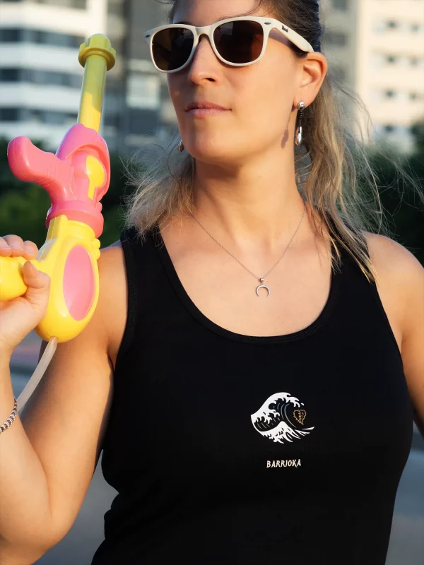 Camiseta "batalla naval" tirantes