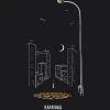 Camiseta "Banco y Farola"